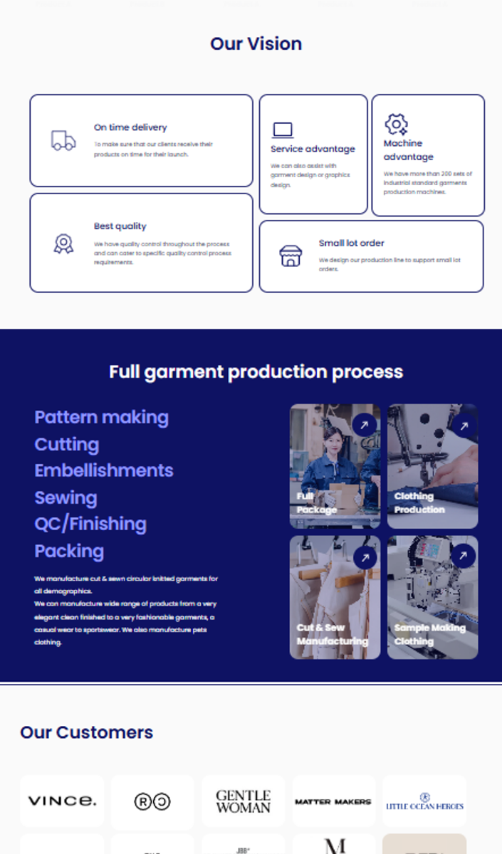 ข้อมูลบริษัท Grand Knitwear Manufacturing ข้อมูลบริษัท Grand Knitwear Manufacturing